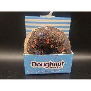 Sock Candy Donut Men's  Socks Size 8-12 Men’s Crew New Tags